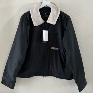 Nike Men’s Black Bomber Jacket Size L